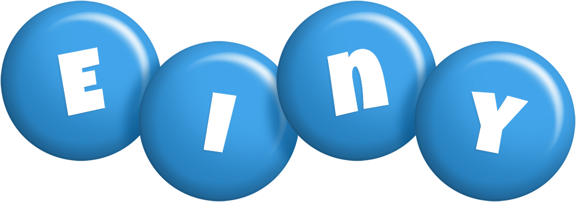 Einy candy-blue logo