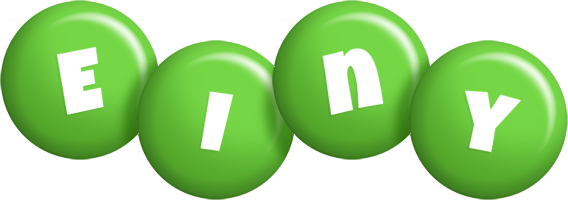 Einy candy-green logo