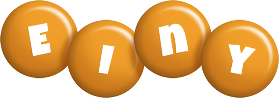 Einy candy-orange logo