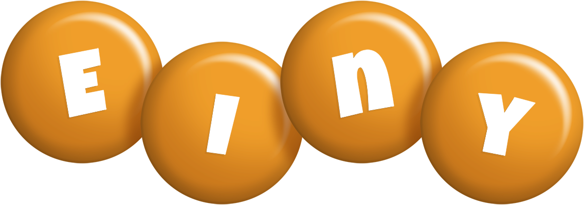 Einy candy-orange logo