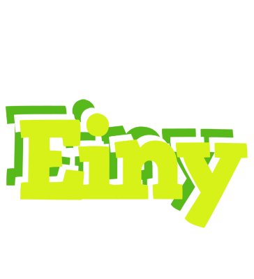 Einy citrus logo