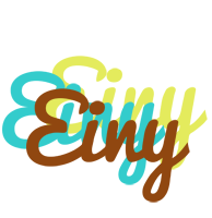 Einy cupcake logo