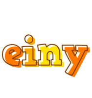 Einy desert logo