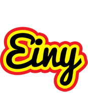 Einy flaming logo
