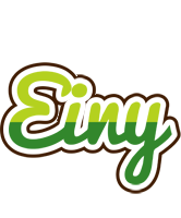 Einy golfing logo