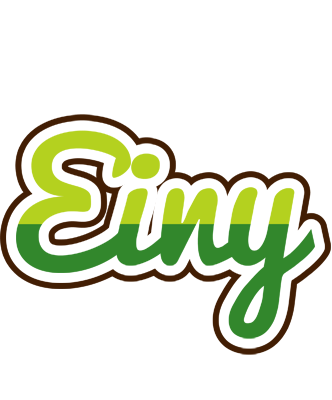 Einy golfing logo
