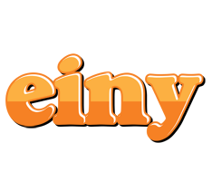 Einy orange logo