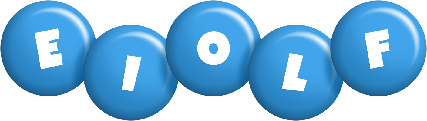 Eiolf candy-blue logo