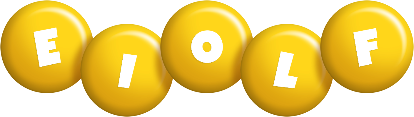 Eiolf candy-yellow logo