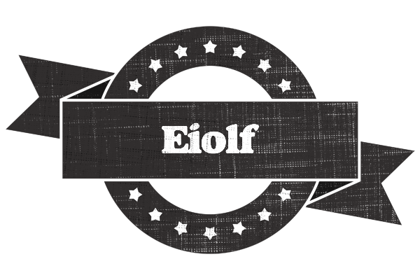 Eiolf grunge logo