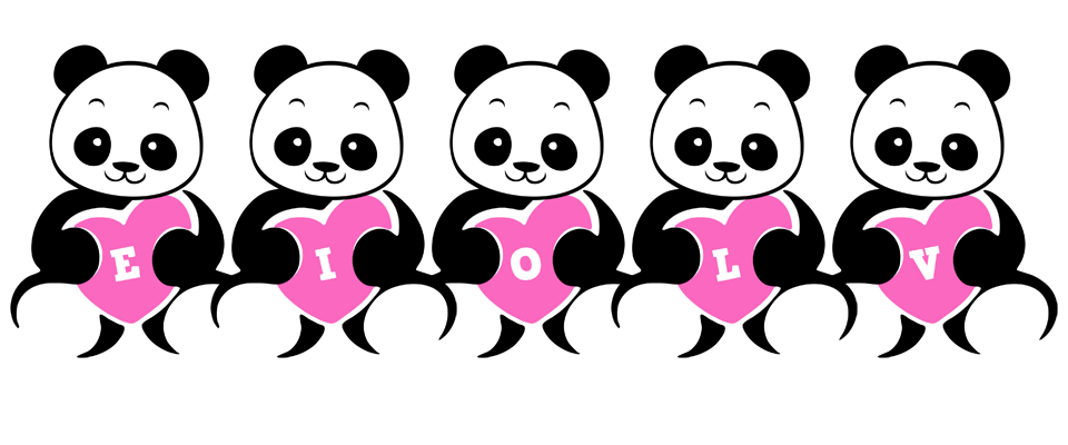 Eiolv love-panda logo