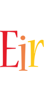 Eir birthday logo