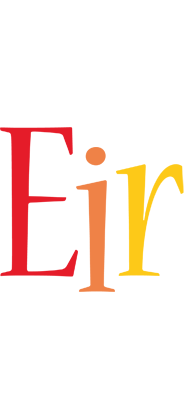 Eir birthday logo