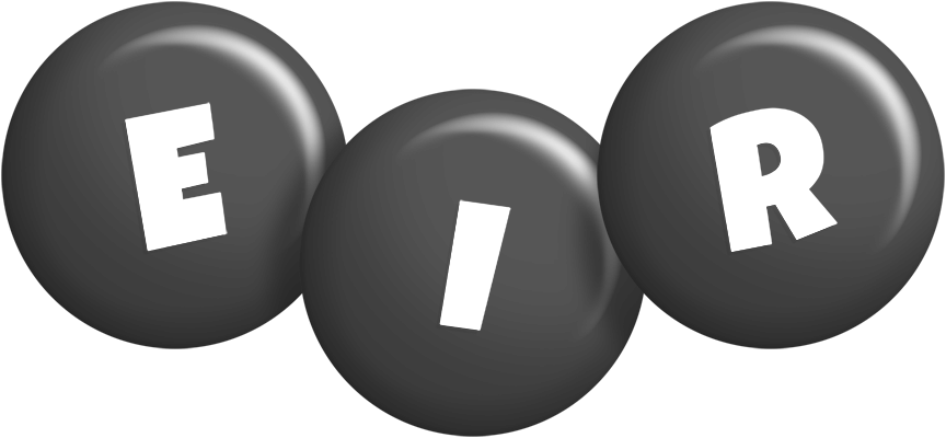 Eir candy-black logo