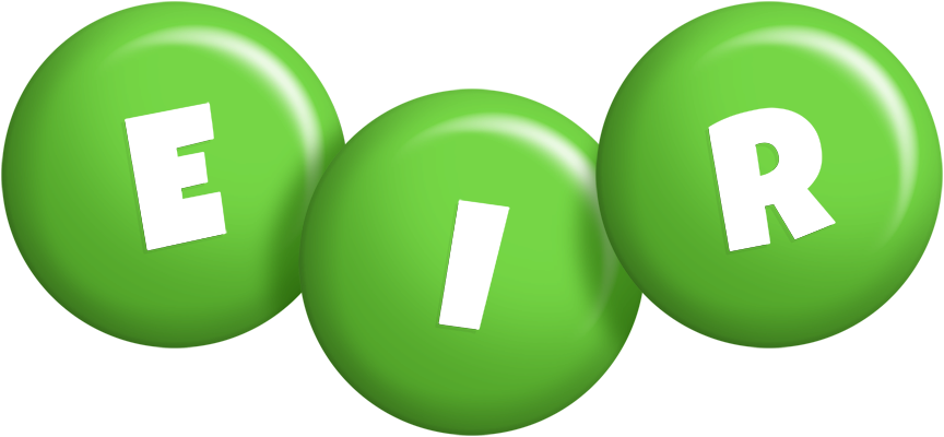 Eir candy-green logo
