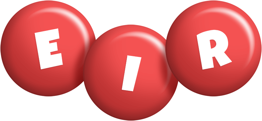 Eir candy-red logo