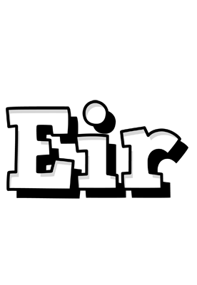 Eir snowing logo