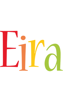 Eira birthday logo