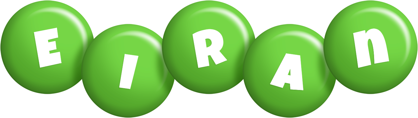 Eiran candy-green logo