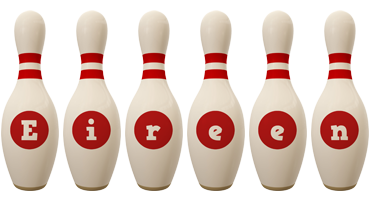 Eireen bowling-pin logo