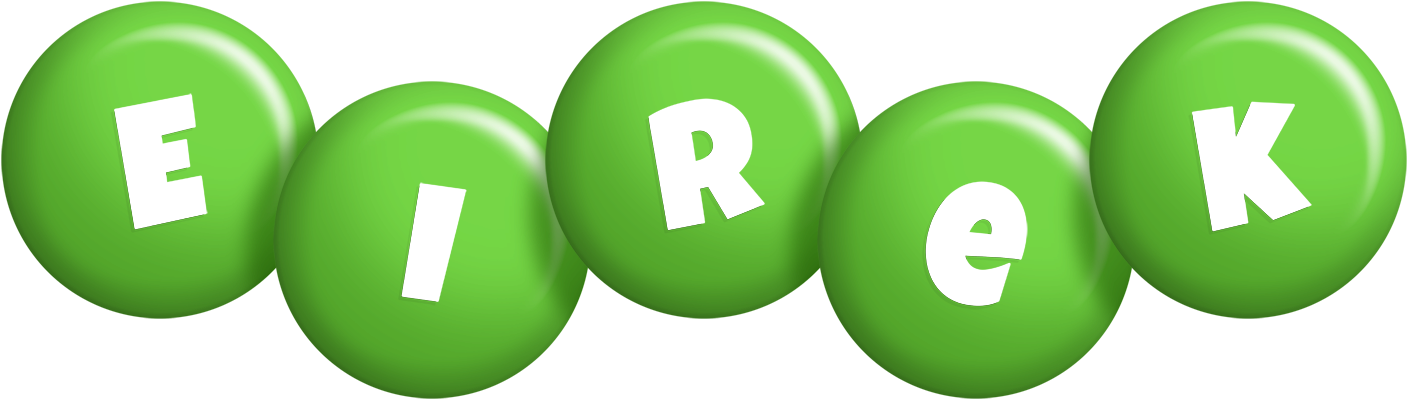 Eirek candy-green logo