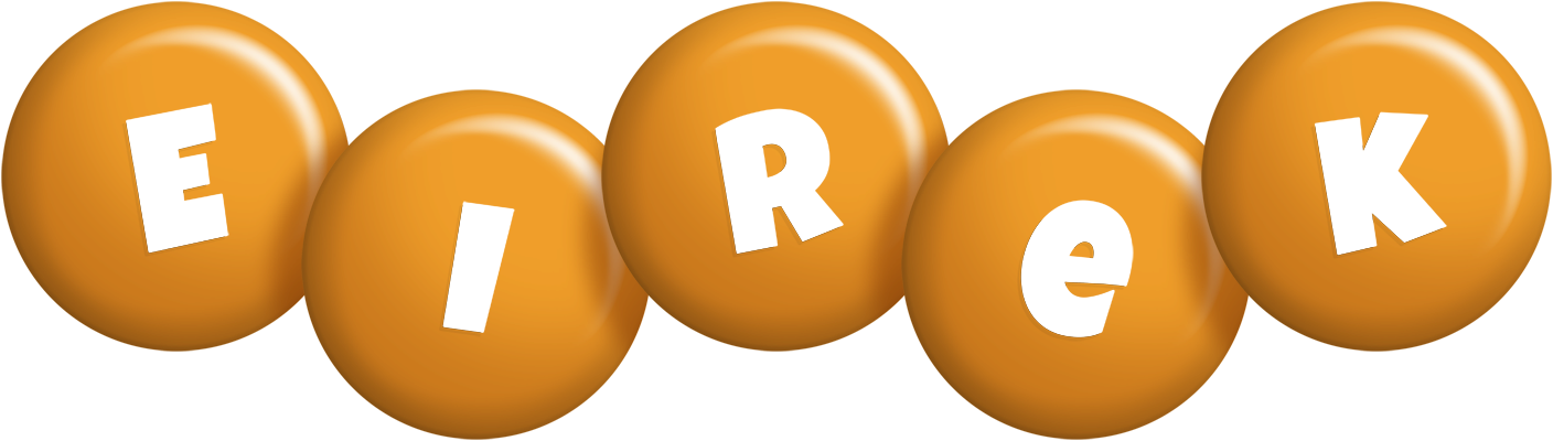 Eirek candy-orange logo