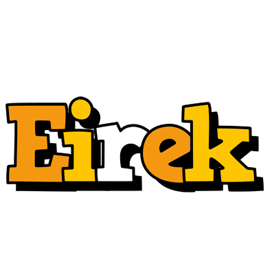 Eirek cartoon logo
