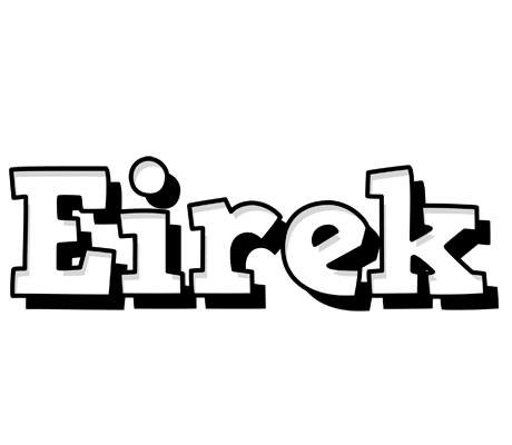 Eirek snowing logo