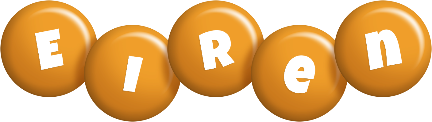 Eiren candy-orange logo