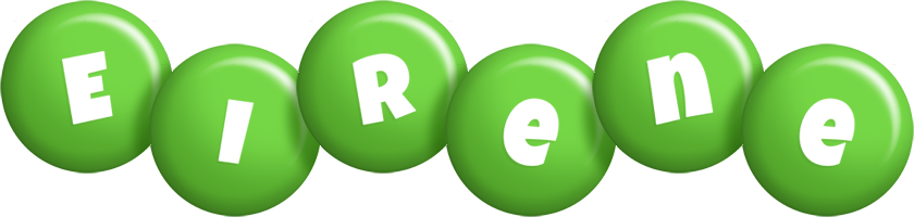 Eirene candy-green logo