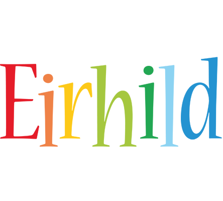 Eirhild birthday logo