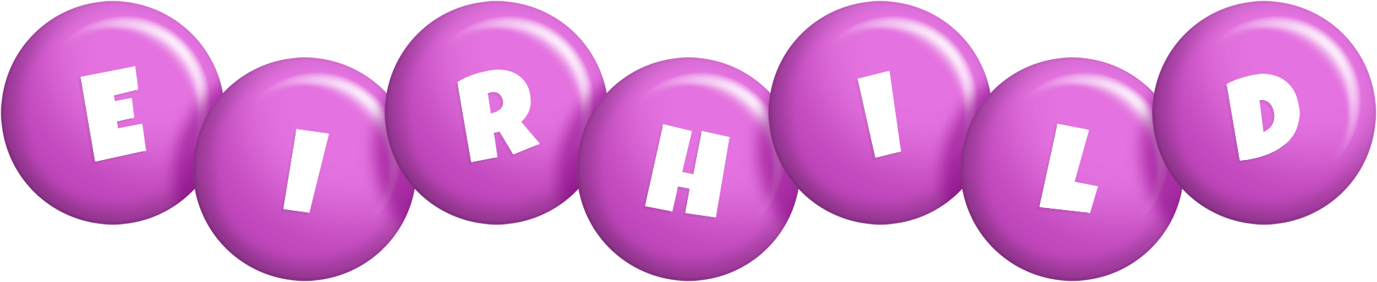 Eirhild candy-purple logo