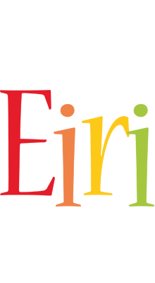 Eiri birthday logo