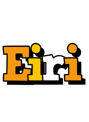 Eiri cartoon logo