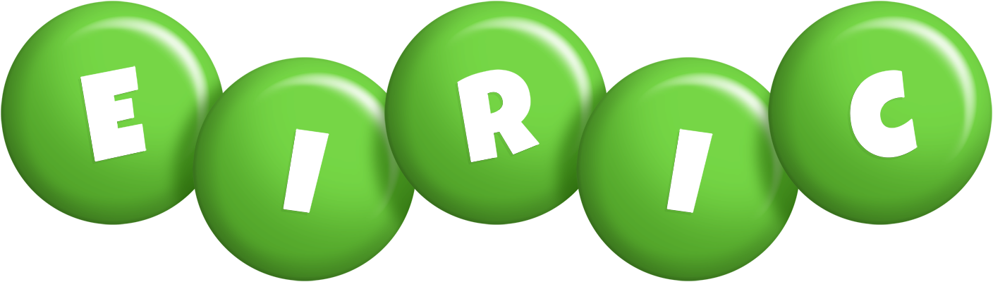 Eiric candy-green logo