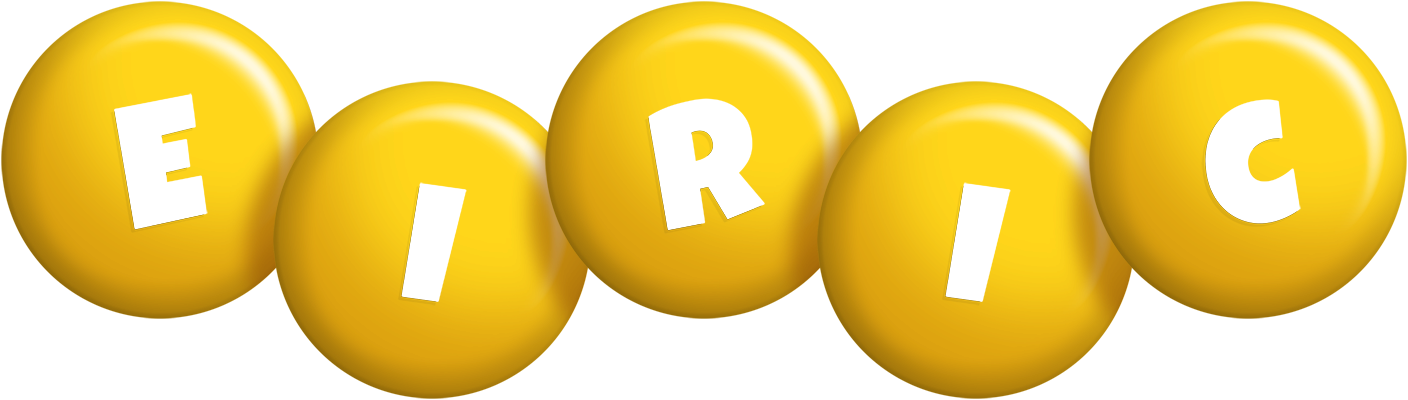 Eiric candy-yellow logo