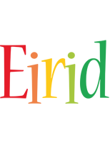 Eirid birthday logo