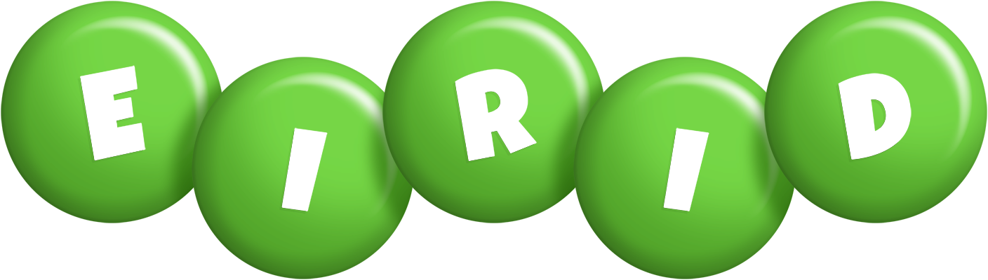 Eirid candy-green logo