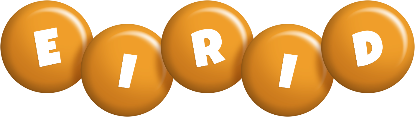 Eirid candy-orange logo