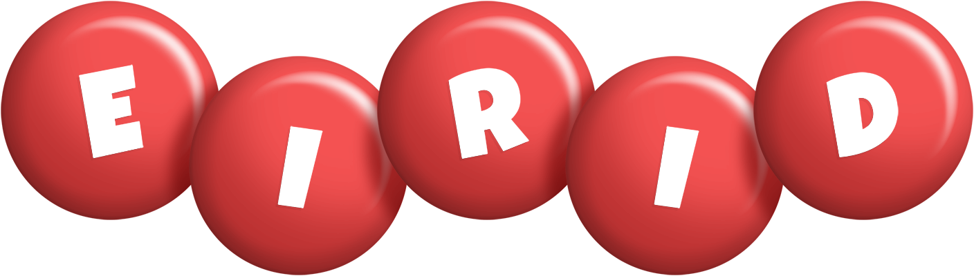 Eirid candy-red logo