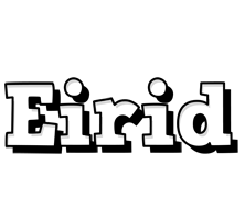 Eirid snowing logo