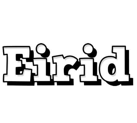 Eirid snowing logo