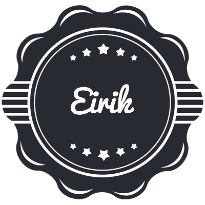 Eirik badge logo