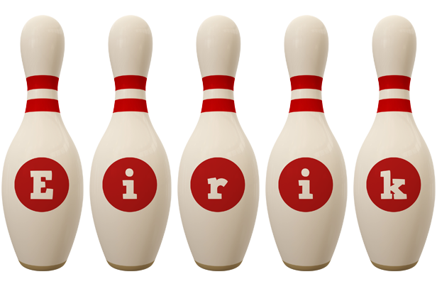 Eirik bowling-pin logo