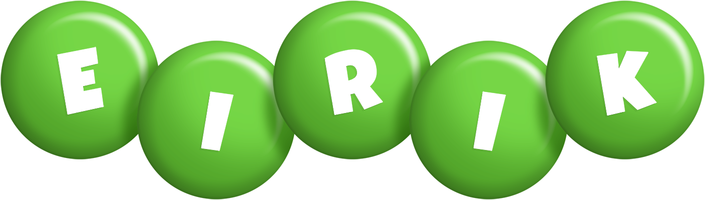 Eirik candy-green logo