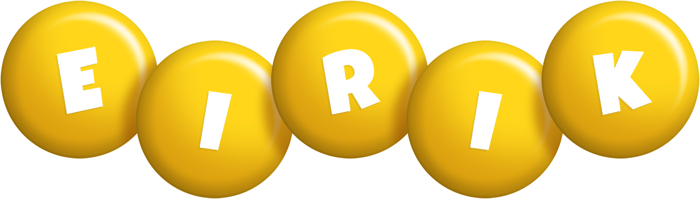 Eirik candy-yellow logo