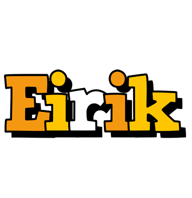 Eirik cartoon logo