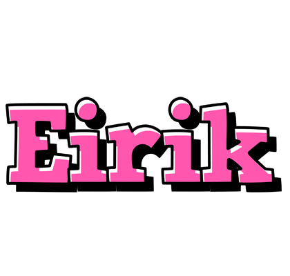Eirik girlish logo