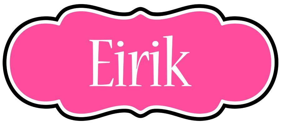 Eirik invitation logo