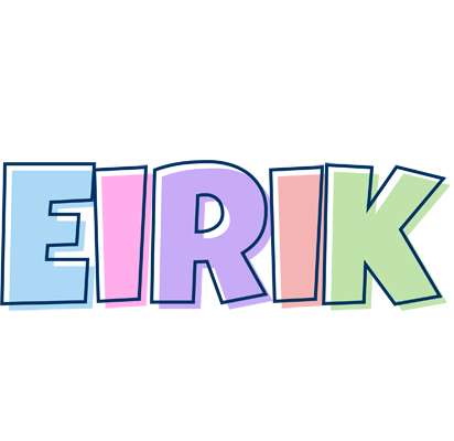 Eirik pastel logo